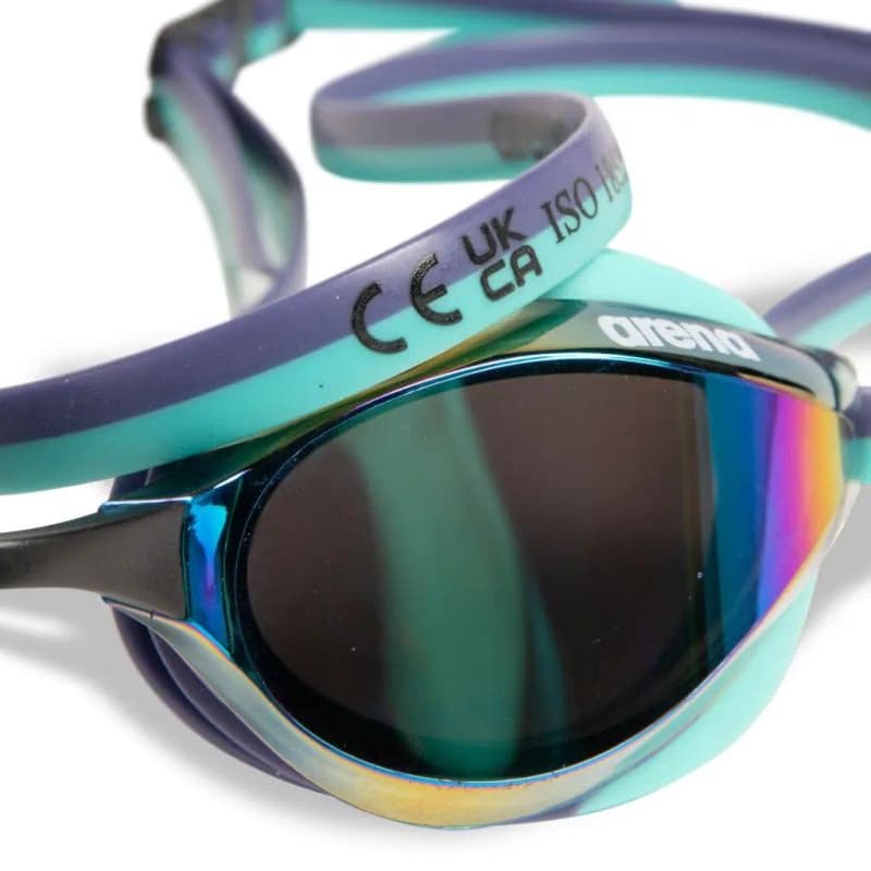 Plavecké okuliare ARENA PYTHON MIRROR-TURQUOISE-FUTURE_DUSK-WATER 6