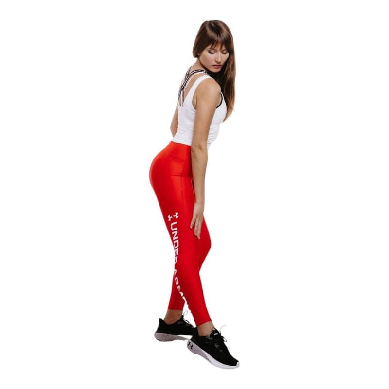 Dámske legíny UNDER ARMOUR Armour Branded Legging-RED 814 2