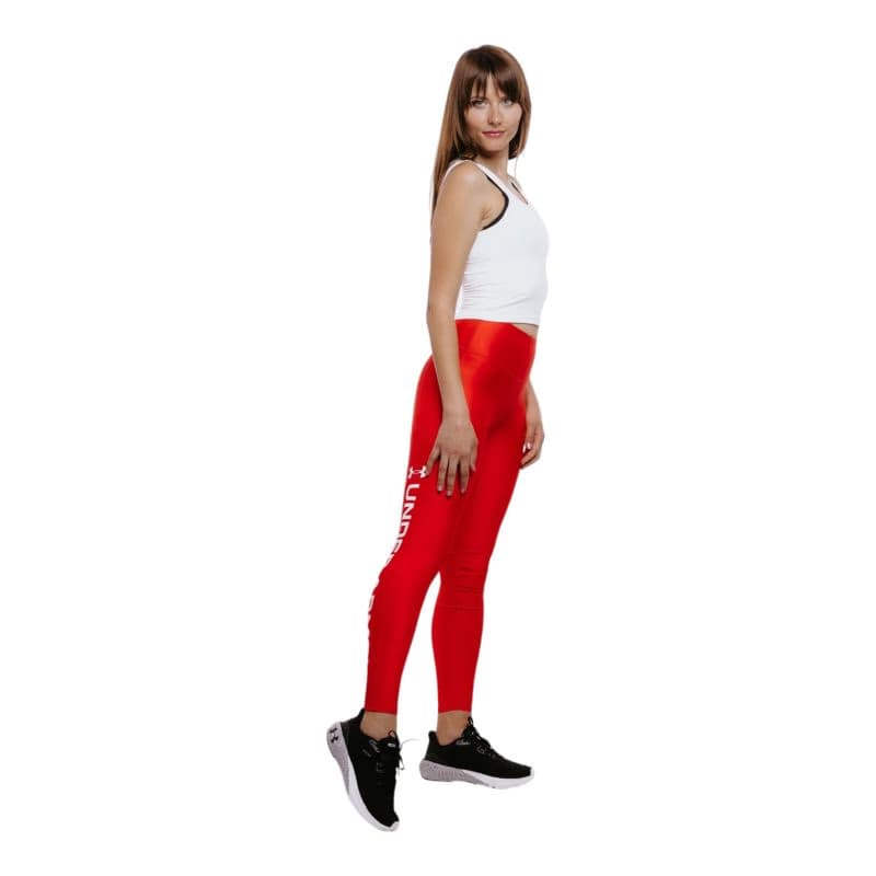 Dámske legíny UNDER ARMOUR Armour Branded Legging-RED 814 3