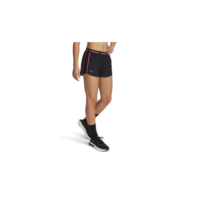 Dámske tréningové kraťasy UNDER ARMOUR Tech Play Up Shorts-BLK