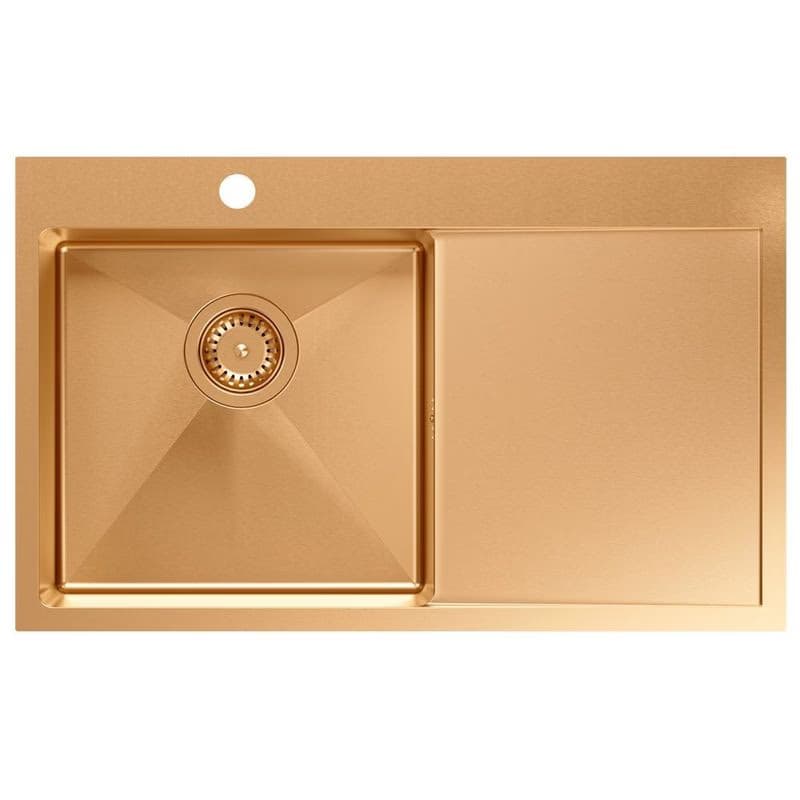 Quadron Quadron - Oceľový drez RUSSEL 111 Copper HB7912PVDBSC1 4
