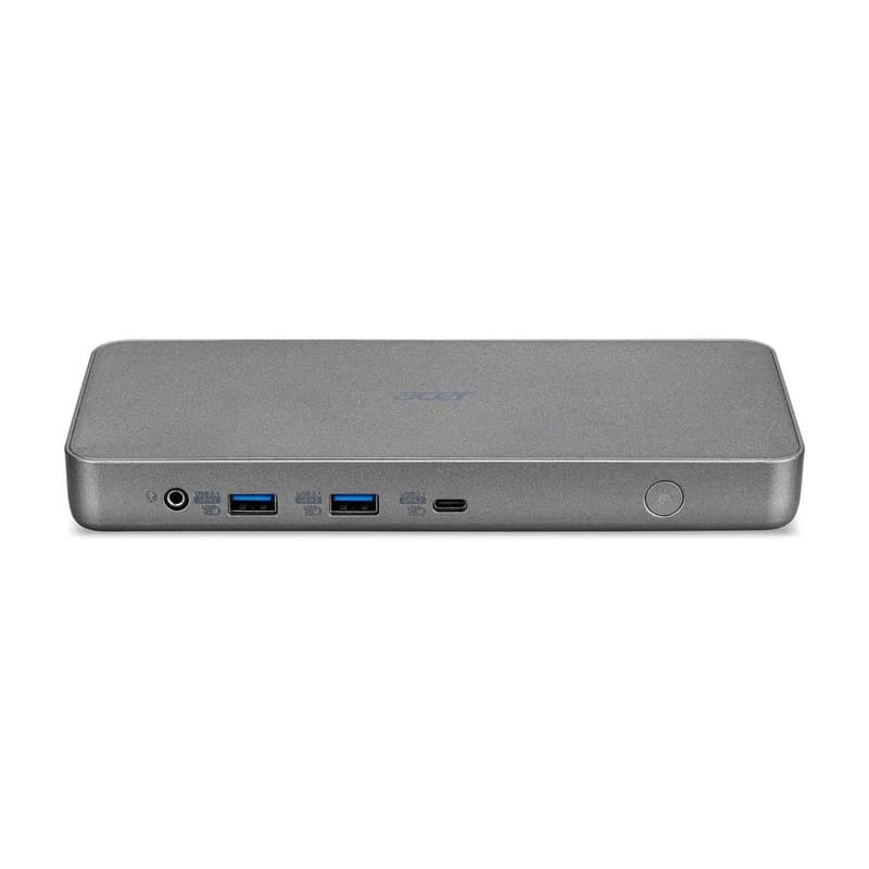 Acer USB Type-C Dock II D501 - 1xUSB-C (Up Stream to NB), 2xUSB-A 3.1 Gen2, 4xUSB-A 3.1 Gen1, 1xDP 1.4/HDMI 2.0, 1xRJ45 1