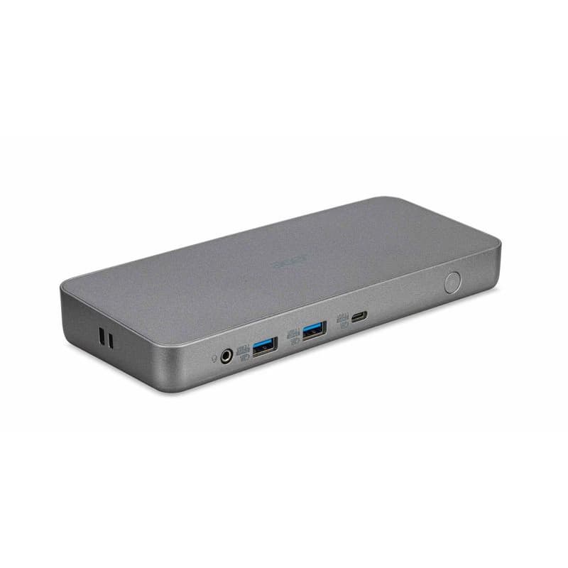 Acer USB Type-C Dock II D501 - 1xUSB-C (Up Stream to NB), 2xUSB-A 3.1 Gen2, 4xUSB-A 3.1 Gen1, 1xDP 1.4/HDMI 2.0, 1xRJ45 3