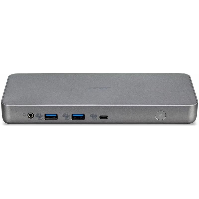 Acer USB Type-C Dock II D501 - 1xUSB-C (Up Stream to NB), 2xUSB-A 3.1 Gen2, 4xUSB-A 3.1 Gen1, 1xDP 1.4/HDMI 2.0, 1xRJ45 6
