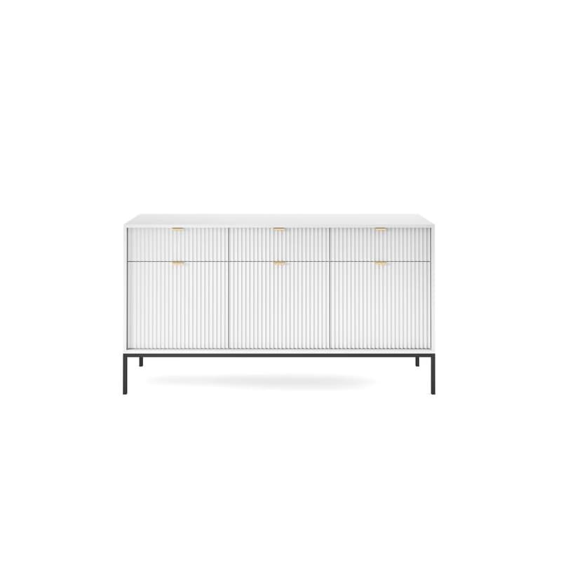 ArtPS Komoda MONA KSZ-104 | biela 1