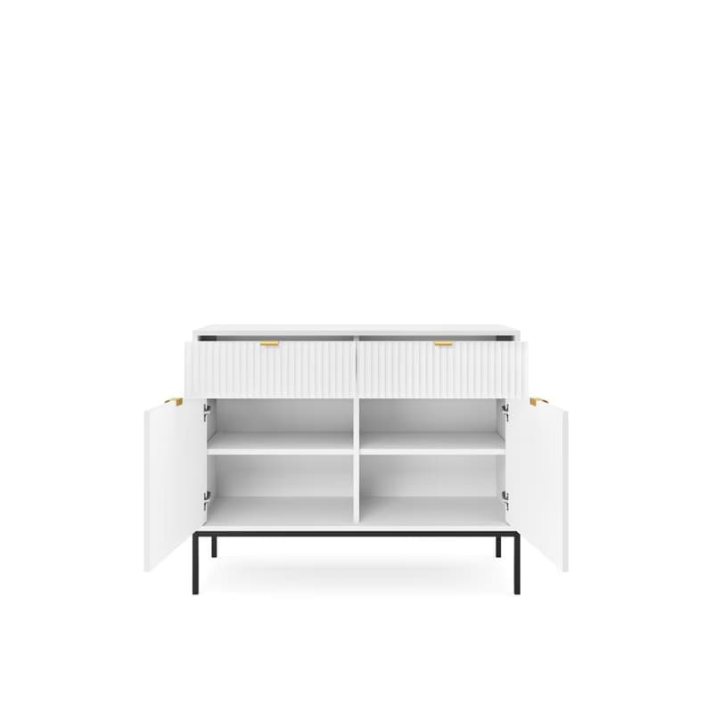 ArtPS Komoda MONA KSZ-104 | biela 5