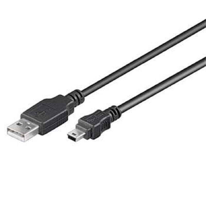 PremiumCord Kábel USB 2.0, AB mini, 5pinov, 2m 1