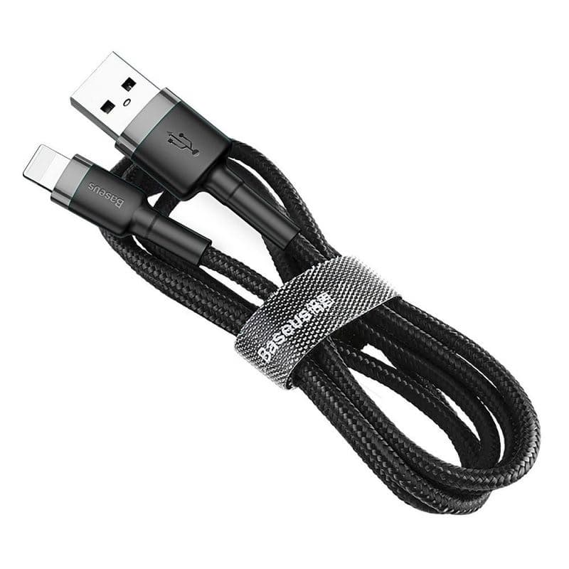 Baseus Cafule nabíjací / dátový kábel USB na Lightning 2, 4A 3m, zlatá-čierna 1