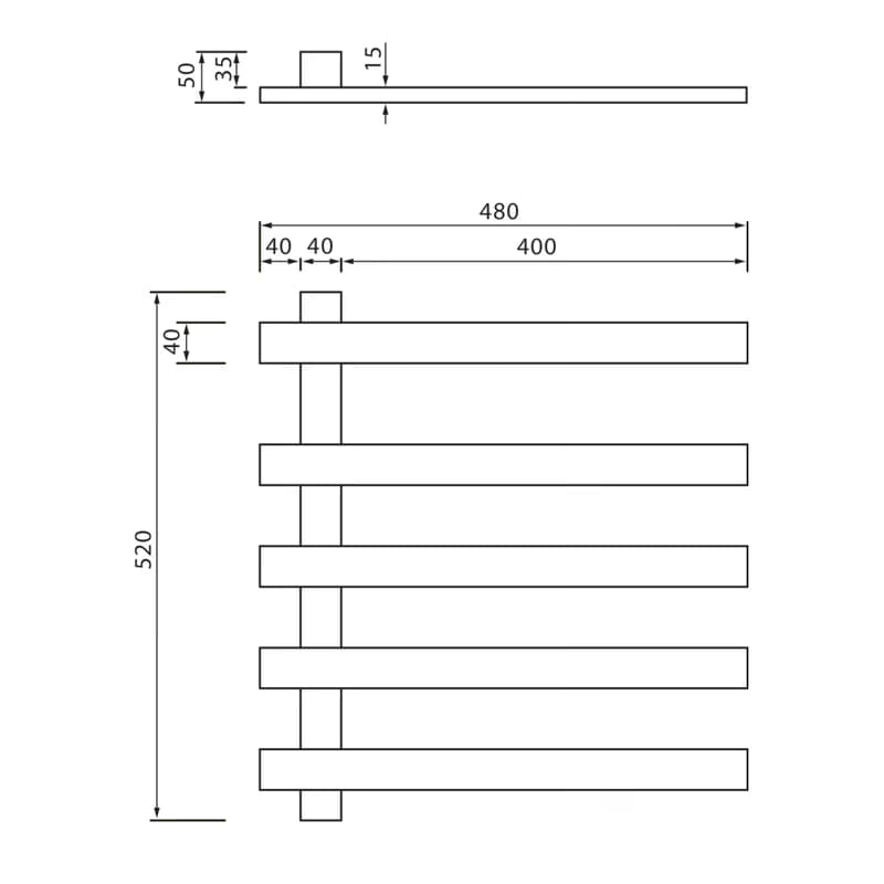 Sapho ELCOR 480 x 520 mm EB530 2