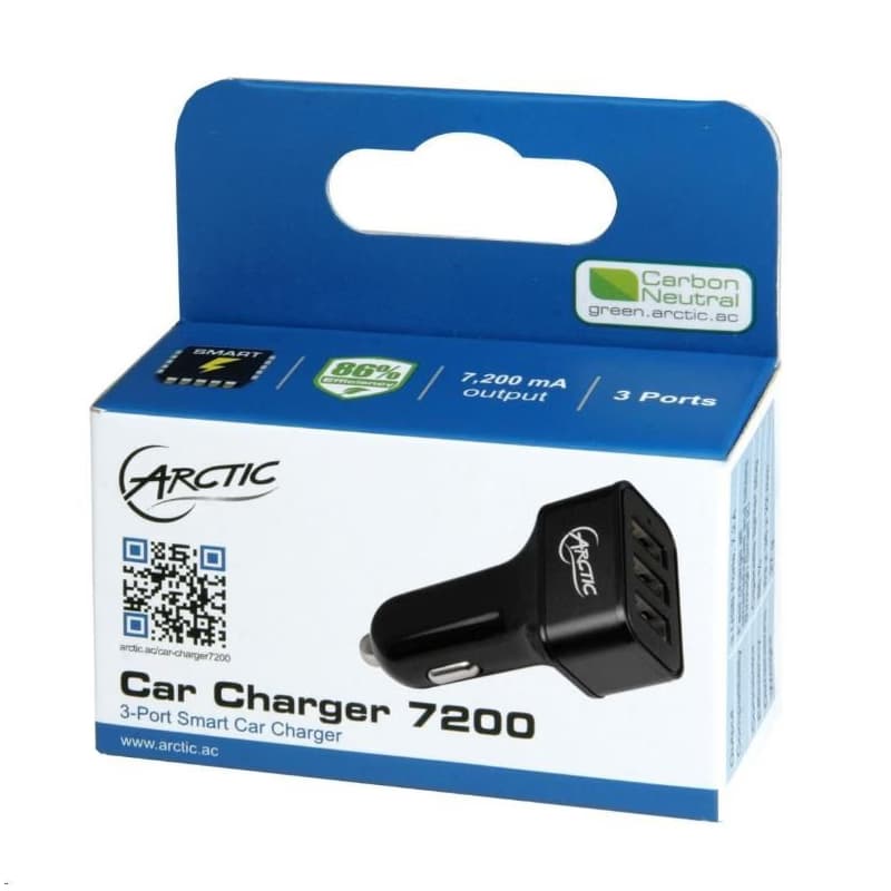 ARCTIC nabíjačka do auta Car Charger 7200 6