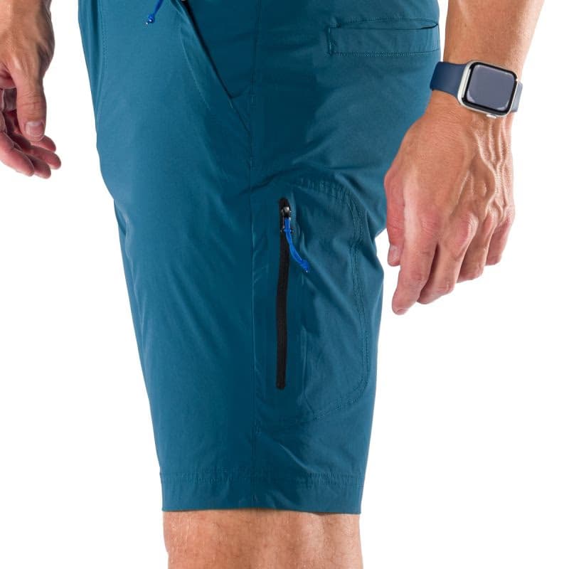 Pánske turistické kraťasy NORTHFINDER HALMO-526inkblue 5