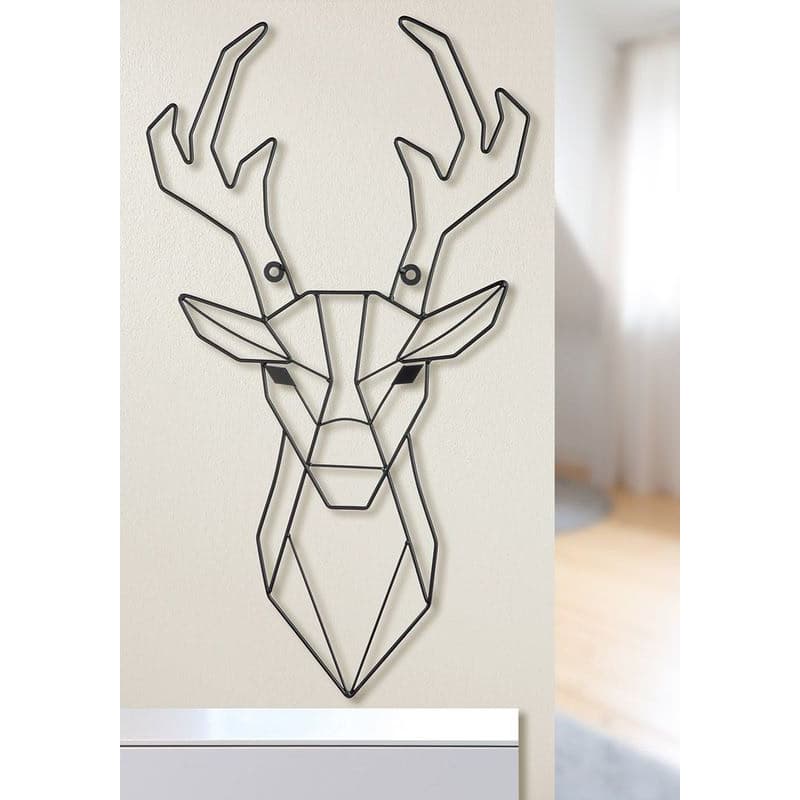 Nástenný reliéf s motívom jeleňa "Deer" 1