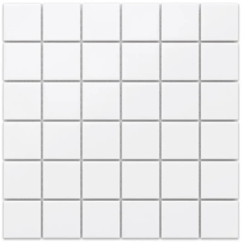 Mozaika Square White Mat 30/30 1