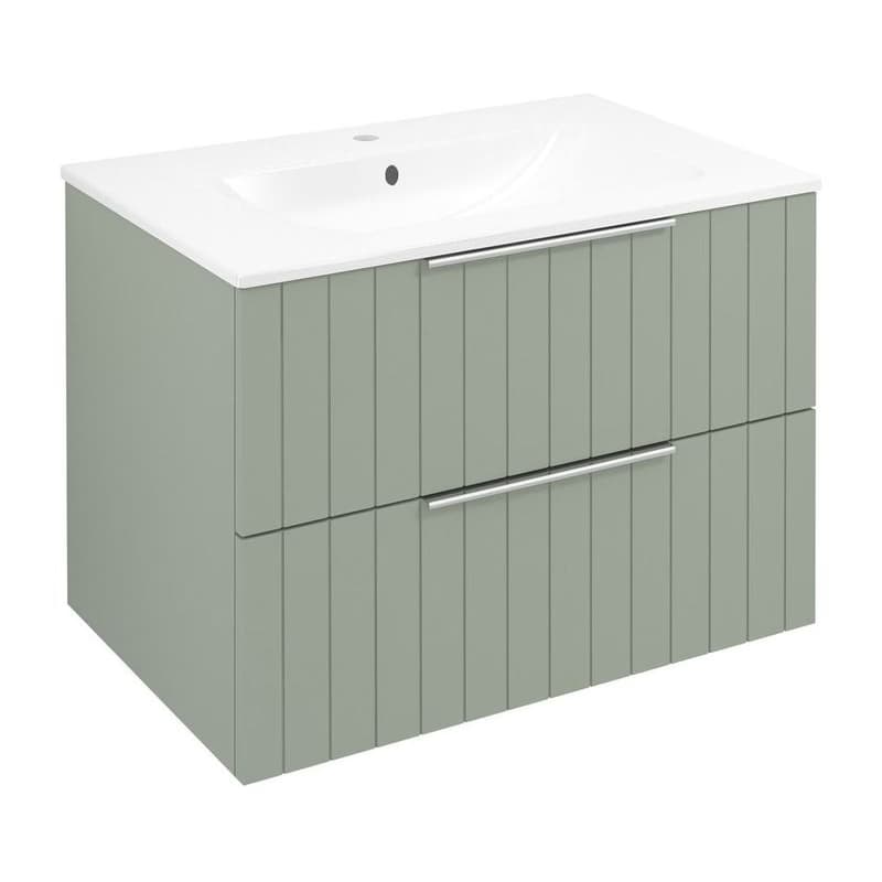 SAPHO - CIRASA STRIP umývadlová skrinka 69,8x52x46cm, verde CR701-4444S