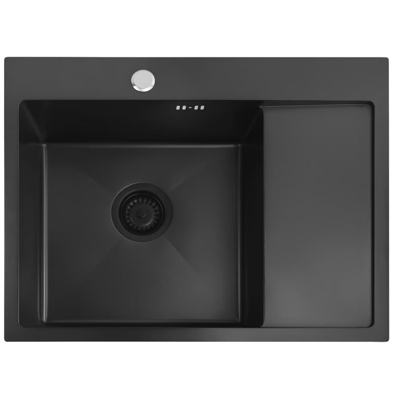 REA REA - Oceľový drez Fin Black ZLE-06014 1