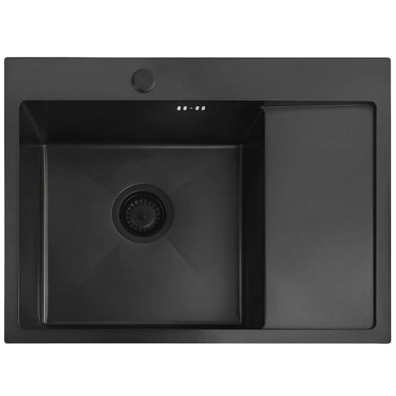 REA REA - Oceľový drez Fin Black ZLE-06014 4