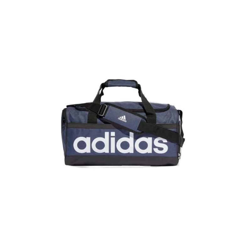 Cestovná taška ADIDAS LINEAR DUFFEL M SHANAV BLACK WHITE 1