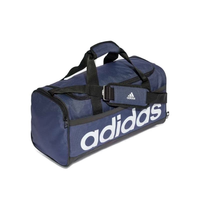 Cestovná taška ADIDAS LINEAR DUFFEL M SHANAV BLACK WHITE 2