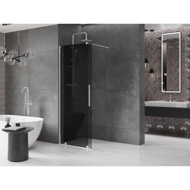 MEXEN/S - Velar Sprchová zástena posuvná Walk-in 160 x 200, grafit 8 mm, chróm 871-160-000-43-01 3