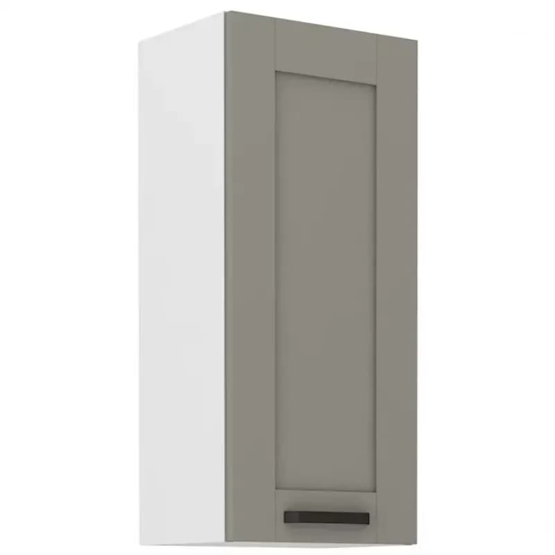 Kuchynská skrinka Luna claygrey/biela 40G-90 1F 1