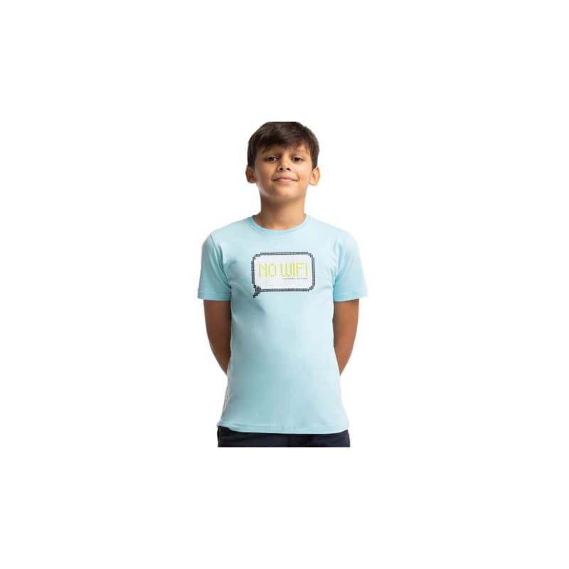 Chlapčenské tričko s krátkym rukávom VOLCANO T-NOWIFI JUNIOR 612 BLUE LIGHT 1