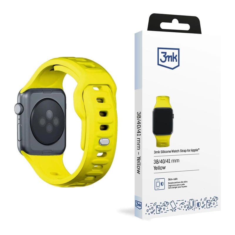 3mk remienok Watch Strap pre Apple 38/40/41 mm Yellow 1