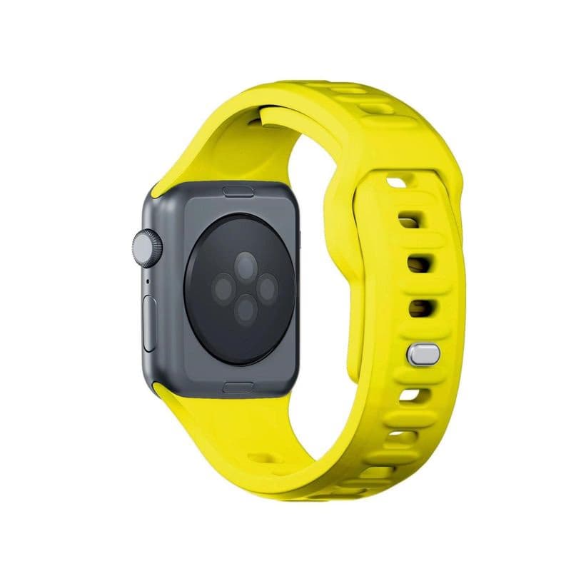 3mk remienok Watch Strap pre Apple 38/40/41 mm Yellow 4