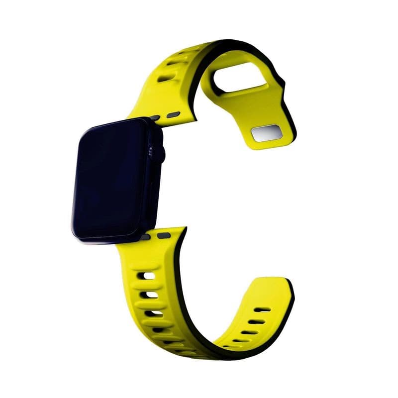 3mk remienok Watch Strap pre Apple 38/40/41 mm Yellow 5