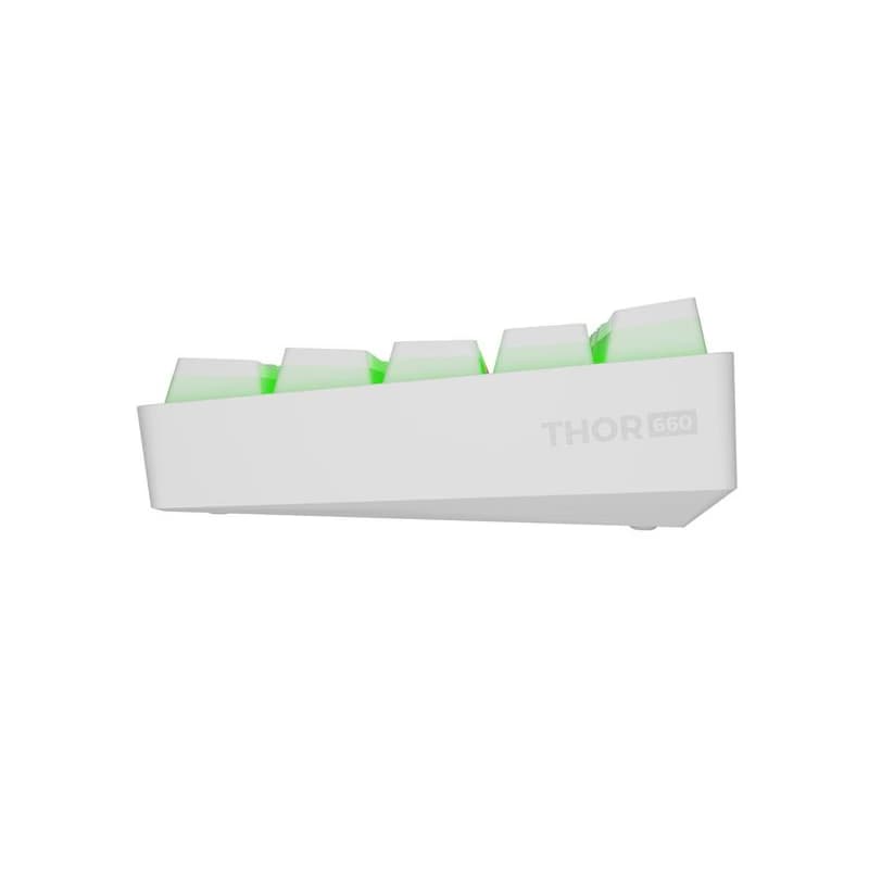 Genesis herná klávesnica THOR 660 G2/Gateron Brown/USB+BT/US layout/Biela 4