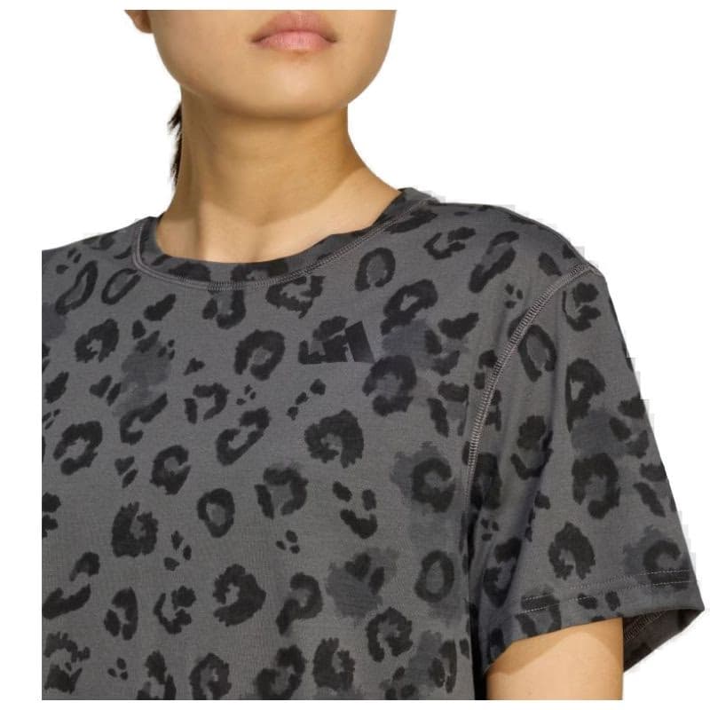 Dámske tričko s krátkym rukávom ADIDAS WE T-SHIRT AOP GREY FIVE PRINT 3