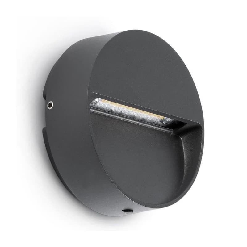 FARO Barcelona FARO 71960- LED schodiskové svietidlo DUNE LED/3W/230V 2200/2700/3200/4000K IP65 antracit 71960 1