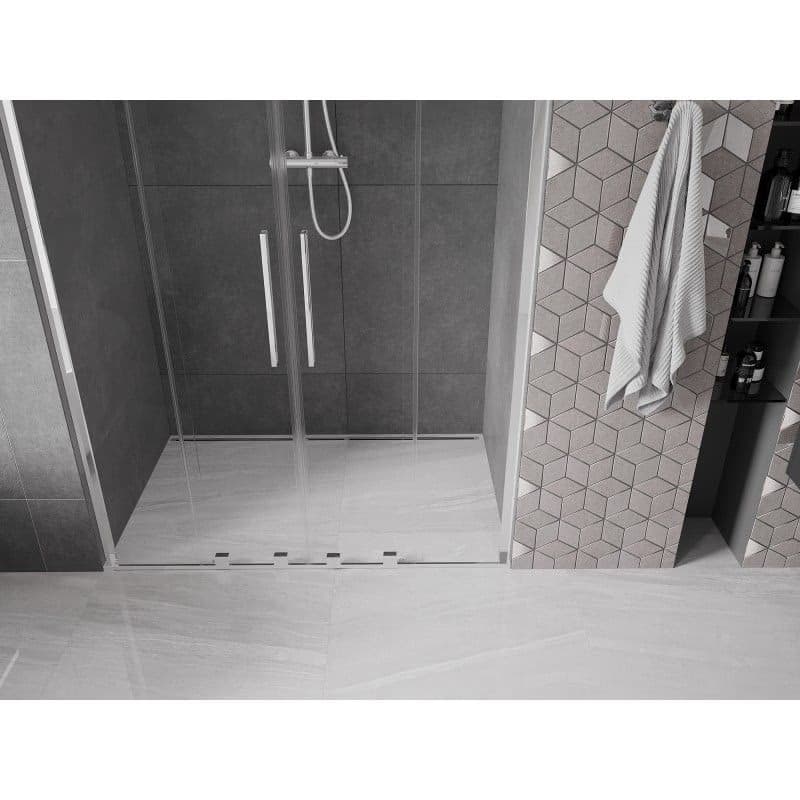 MEXEN/S - Velar L Duo posuvné sprchové dvere 160, transparent, chróm 871-160-003-02-01 6