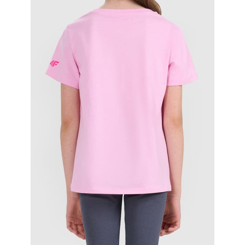 Dievčenské tričko s krátkym rukávom 4F JUNIOR TSHIRT F2938-56S-LIGHT PINK 3