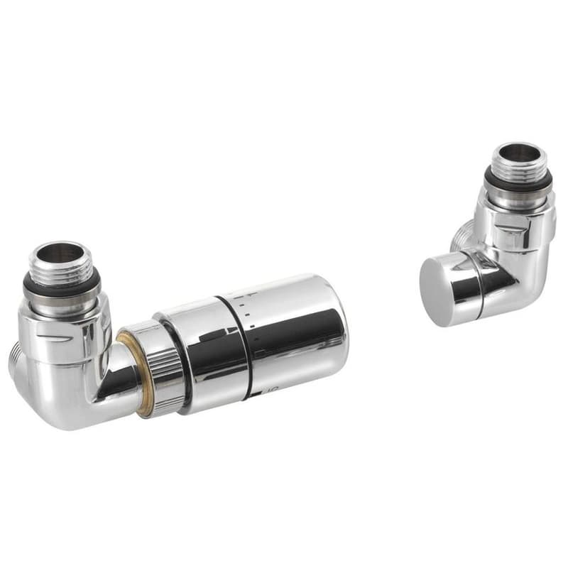 SAPHO - CORNER pripojovacia sada ventilov termostatická, ľavé, chróm CP1011LS
