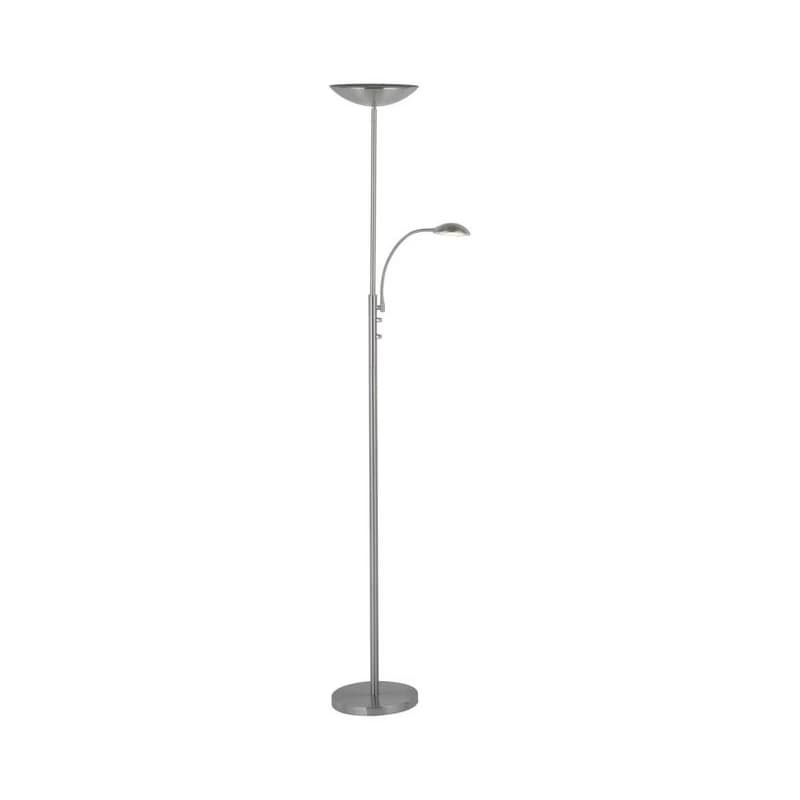 Brilliant - LED stmievateľná stojacia lampa ROSANNA 2xLED/13W/230V matný chróm G93011/13