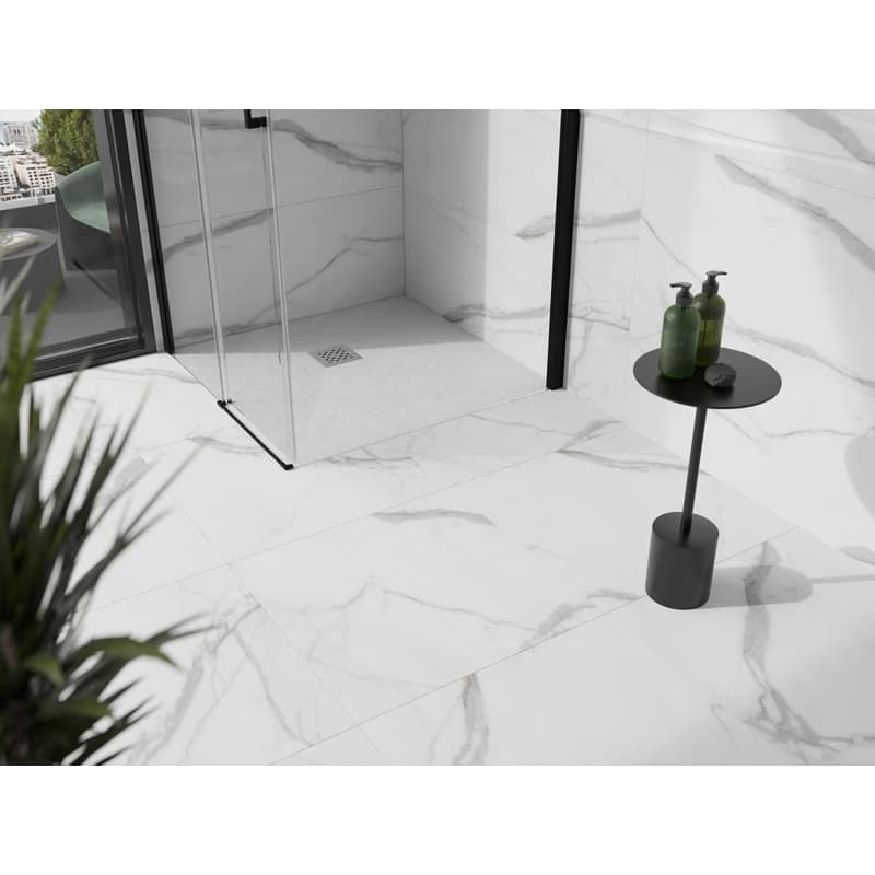 MEXEN - Stone+ Sprchová vanička štvorcová 70x70, biela 44107070 2