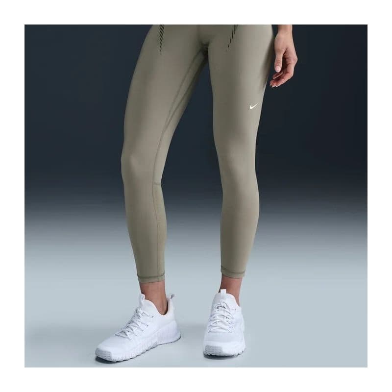 Dámske legíny NIKE PRO W NP DF MR 7 8 TIGHT TT GRX-320-Khaki 4
