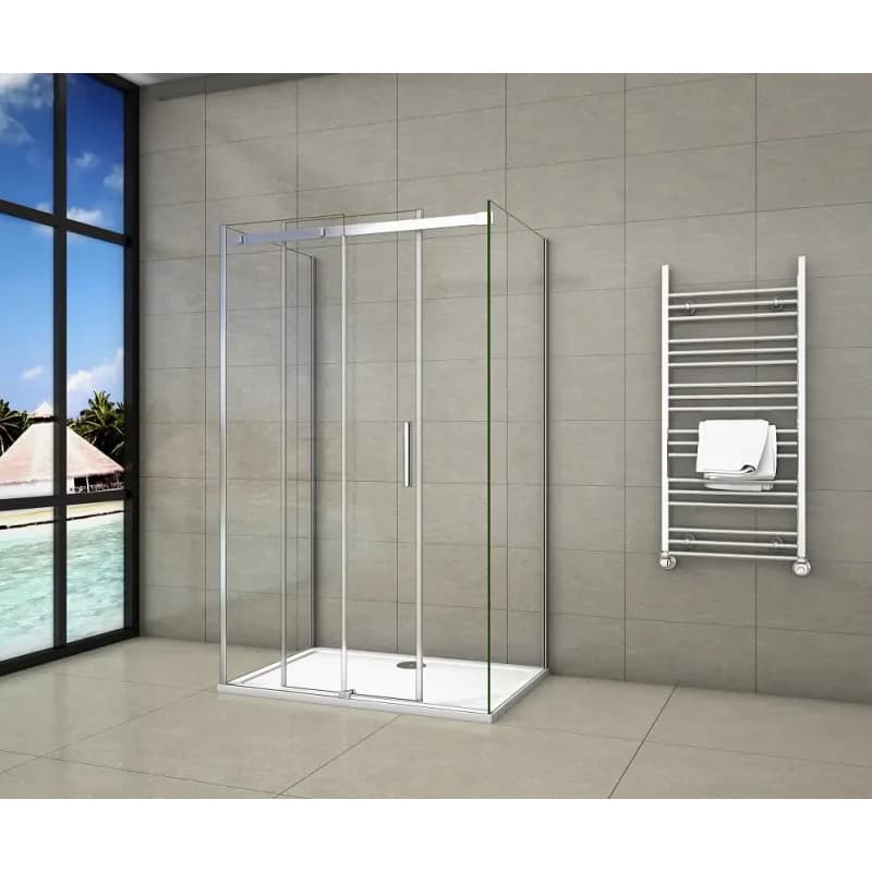H K - Trostenný sprchovací kút HARMONY U3 90x140x90cm L/P variant SE-HARMONYU314090 5