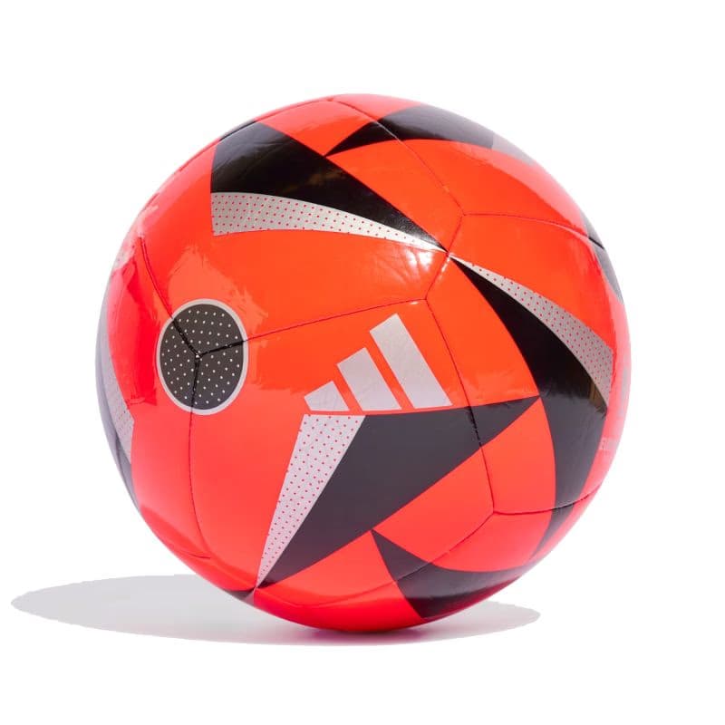 Futbalová lopta ADIDAS EURO24 CLB SOLRED BLACK SILVMT 2