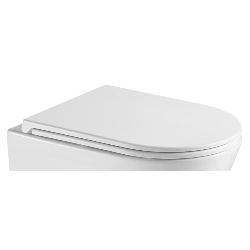 HOPA - Závesné WC OVALE BASSO TORNADO so SLIM sedadlom Soft-close OLKLT053EUQ3 2
