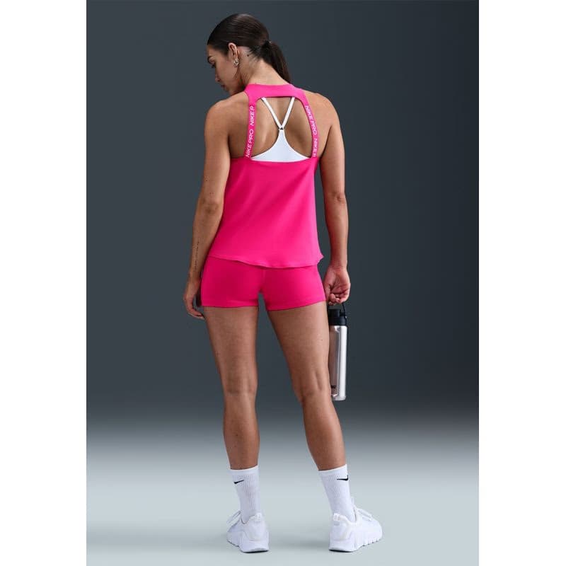 Dámske tréningové tielko NIKE PRO W NP DF TANK ELASTIKA RUSH PINK WHITE 6