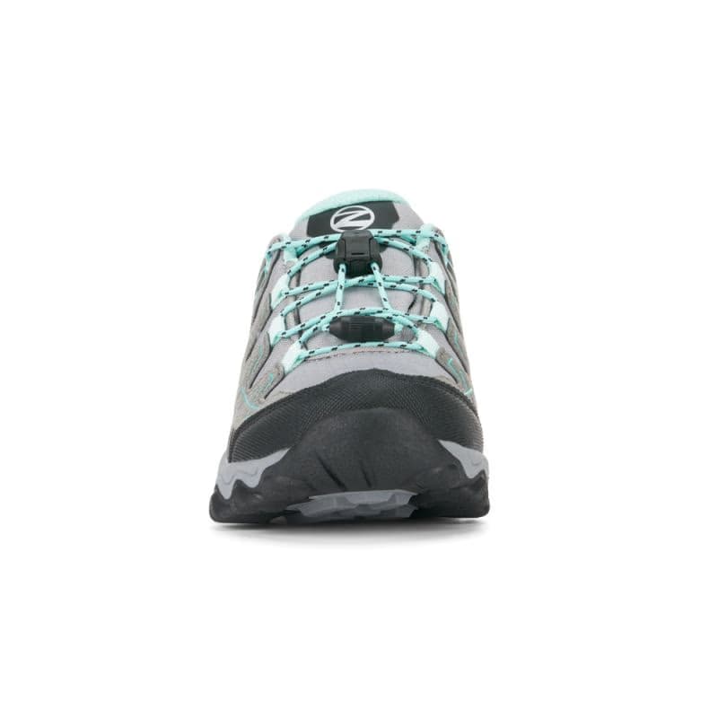 Dievčenská nízka turistická obuv TREZETA Thunder WP K grey green 4