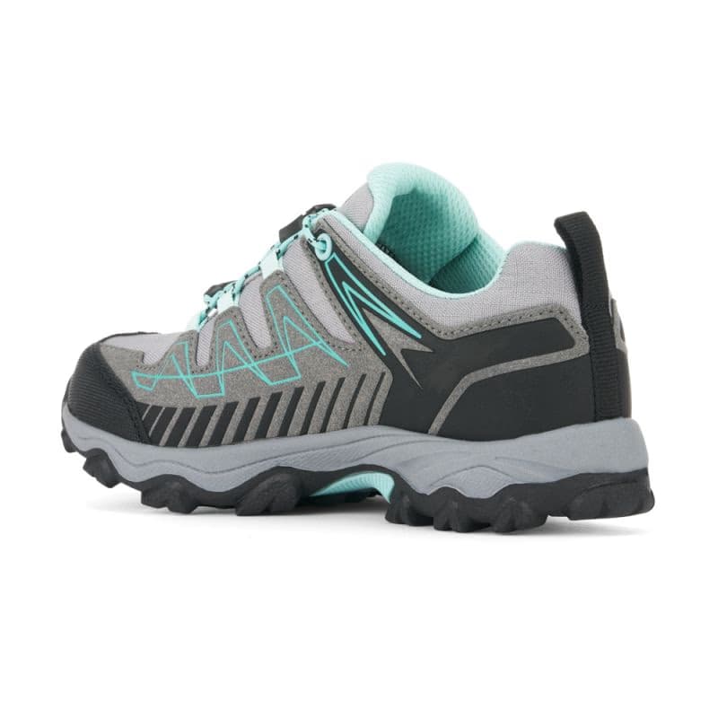 Dievčenská nízka turistická obuv TREZETA Thunder WP K grey green 5