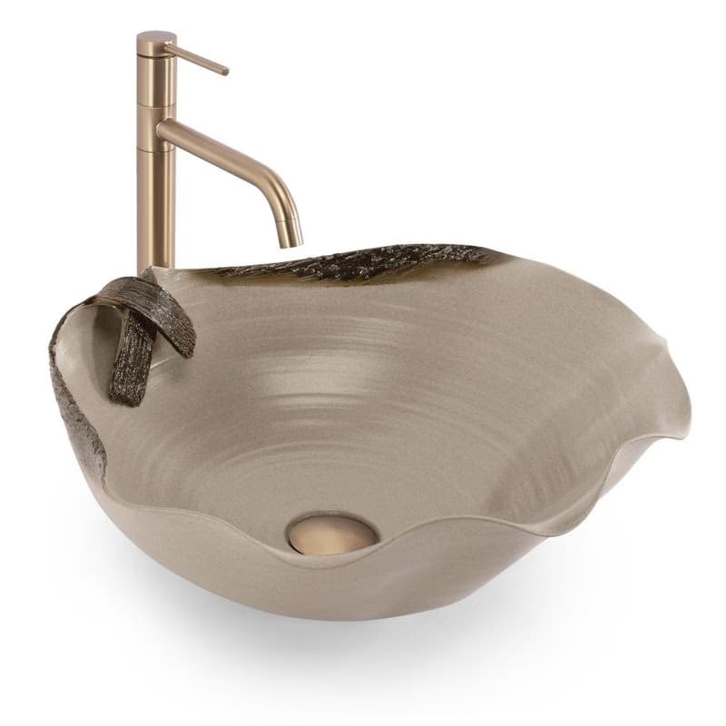 REA - Keramické umývadlo na dosku HM-22 Handmade ART REA-U6326 3