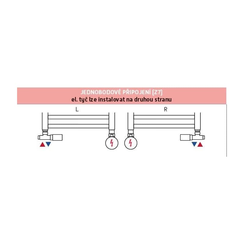 HOPA - SINGLE-SET, jednobodový ventil (Z7) - Farba - Čierna , Variant - Pravá RDSINGLESETRB 6