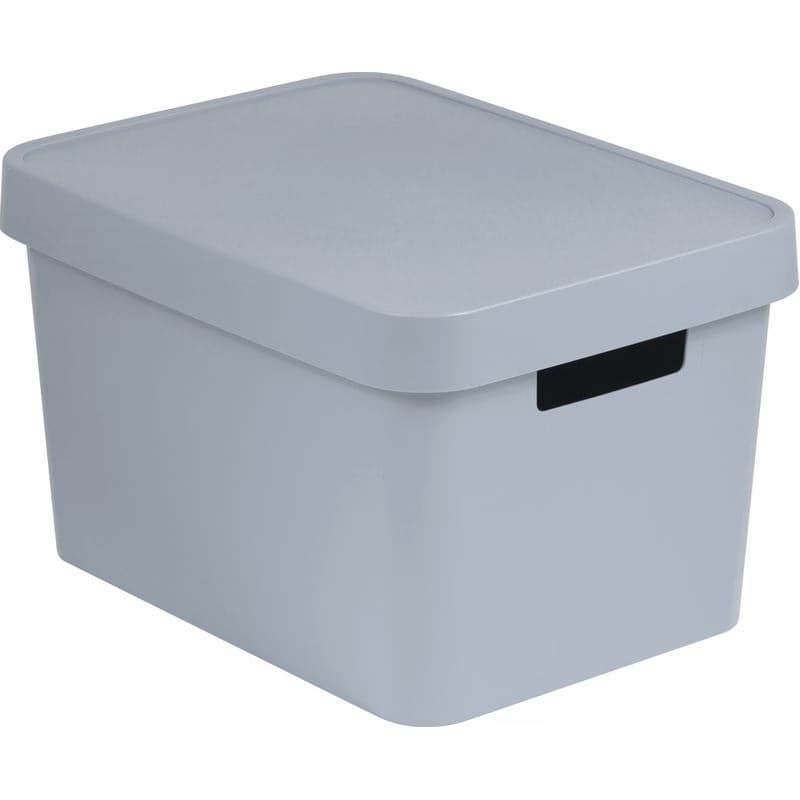CURVER Úložný box INFINITY 17l s vekom | sivá 1