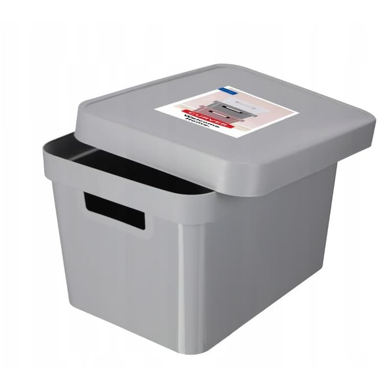 CURVER Úložný box INFINITY 17l s vekom | sivá 6