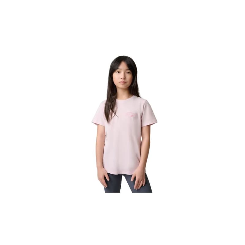 Dievčenské tričko s krátkym rukávom 4F JUNIOR TSHIRT F2886-56S-LIGHT PINK