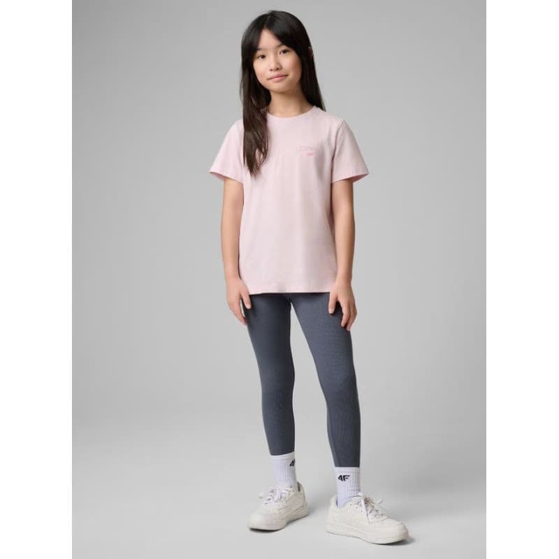 Dievčenské tričko s krátkym rukávom 4F JUNIOR TSHIRT F2886-56S-LIGHT PINK 5