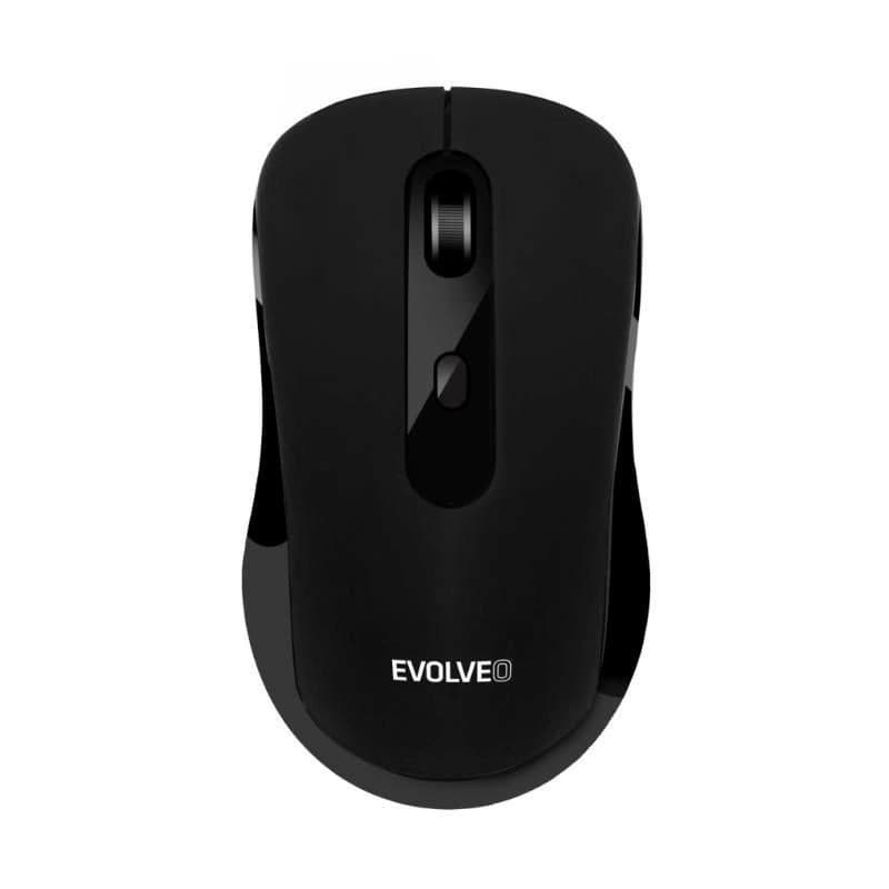 EVOLVEO Set klávesnice a myši K1050, Bezdrôtové 2.4GHz, US INTL, čierna 3